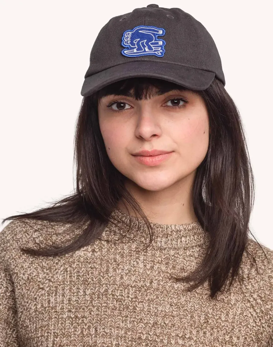 OLOW Point Break casquette six panel noir carbone