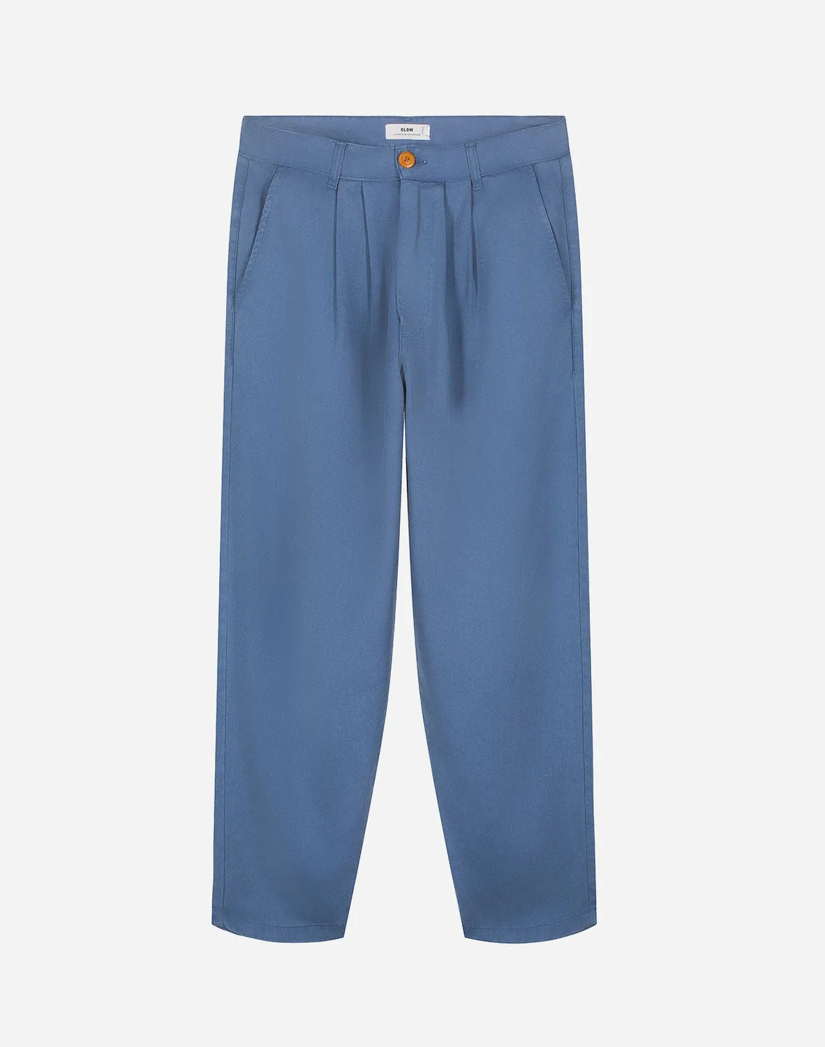OLOW Swing pantalon bleu cobalt Tencel fuselé
