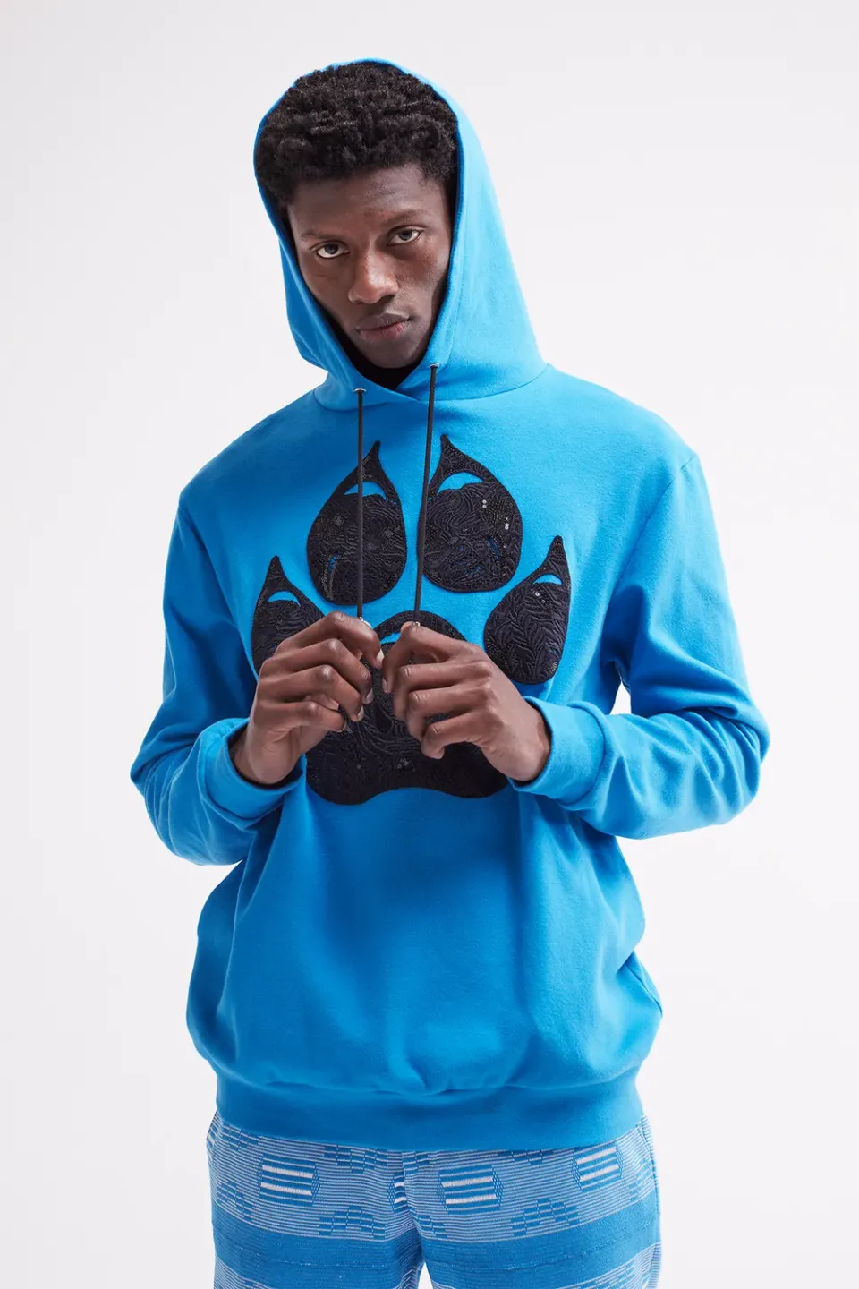 French Deal Scratch hoodie coton homme
