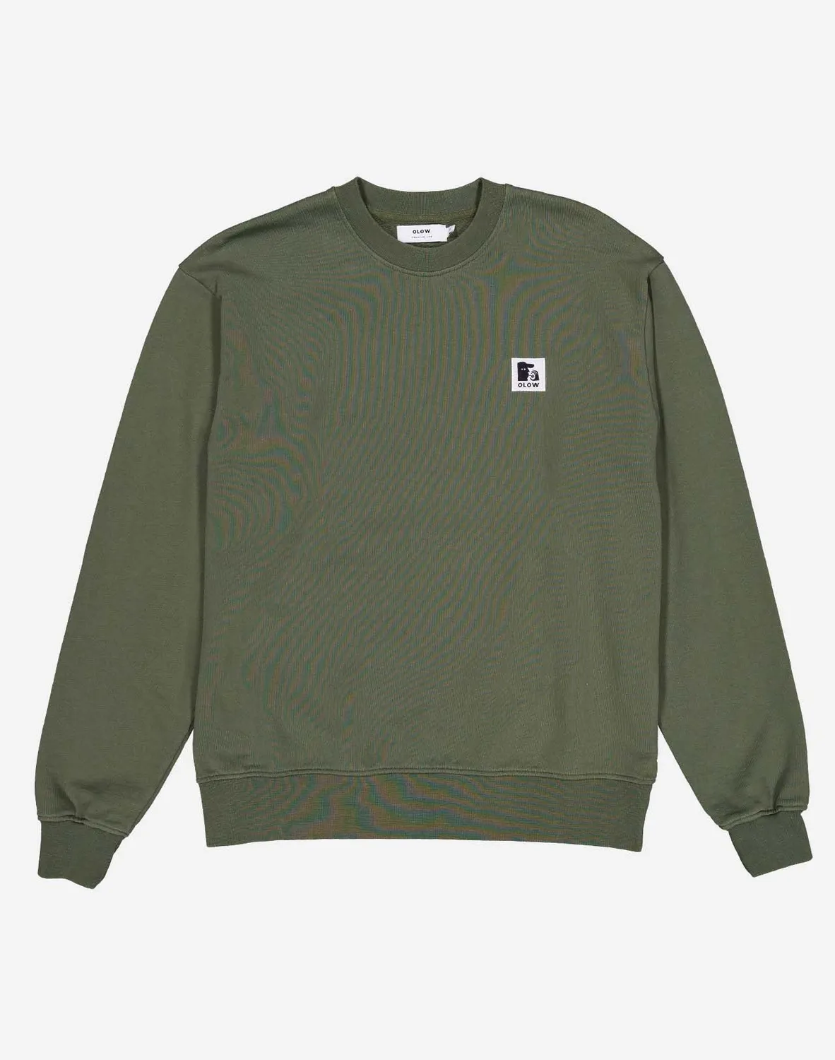 OLOW Carpi sweat vert olive coton bio