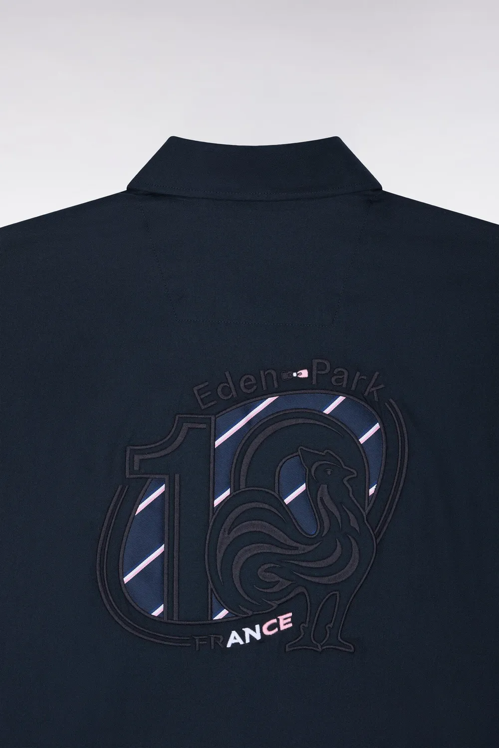 Eden Park XV de France chemise homme marine coton patch dos