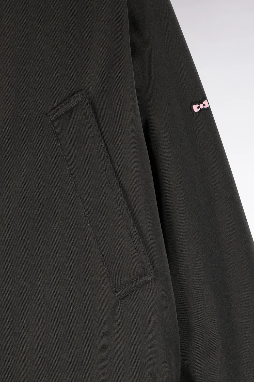 Eden Park parka boutonnée kaki manteau homme