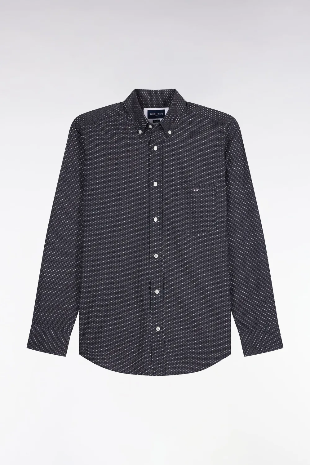 Eden Park Legend Rugby chemise kaki micromotifs