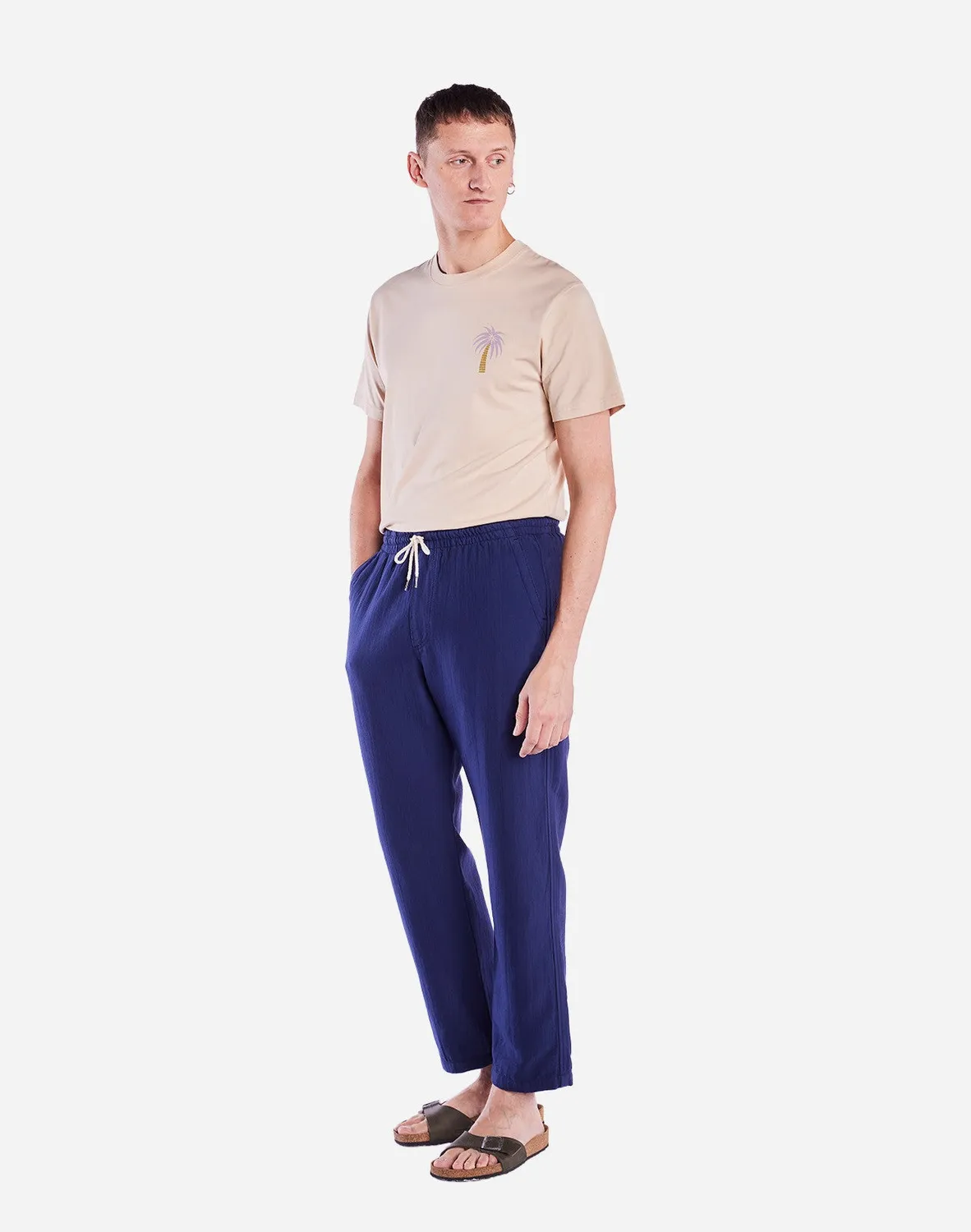 OLOW Hatha pantalon bleu outremer élastique
