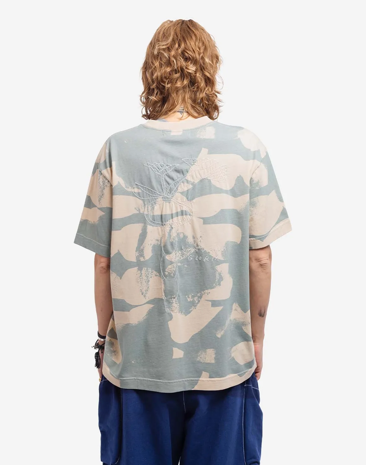 OLOW Gloria t-shirt ample bicolore brodé