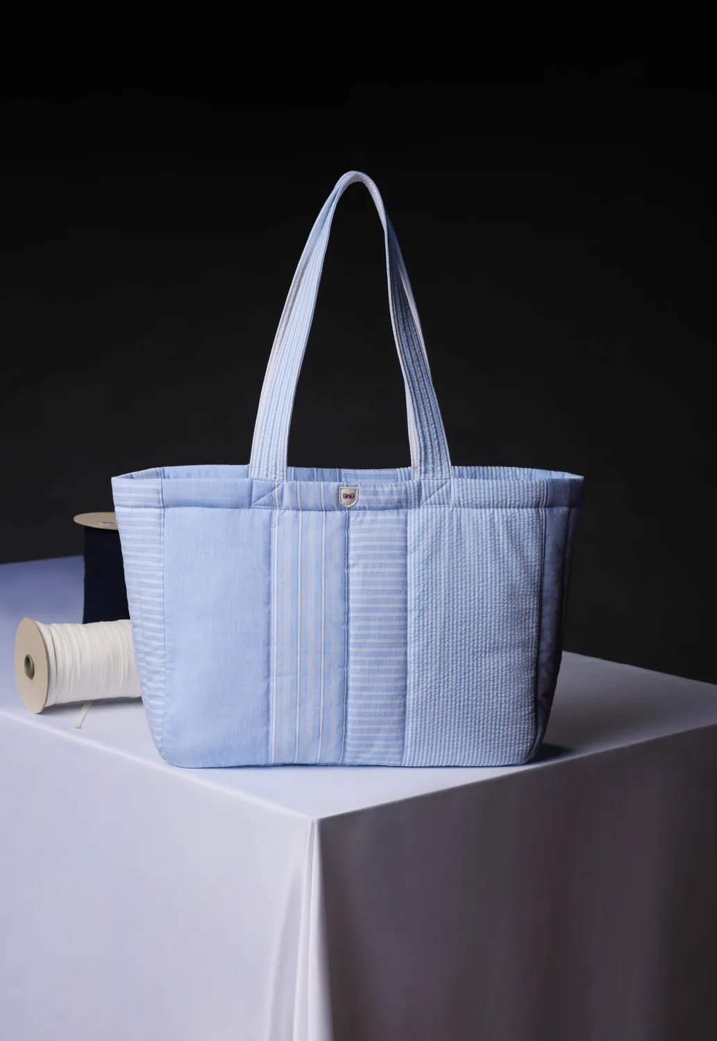 Eden Park Pap'Atelier sac cabas patchwork coton upcyclé