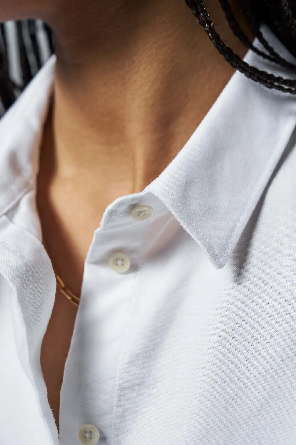 Loom chemise oxford coton bio coupe ajustée femme