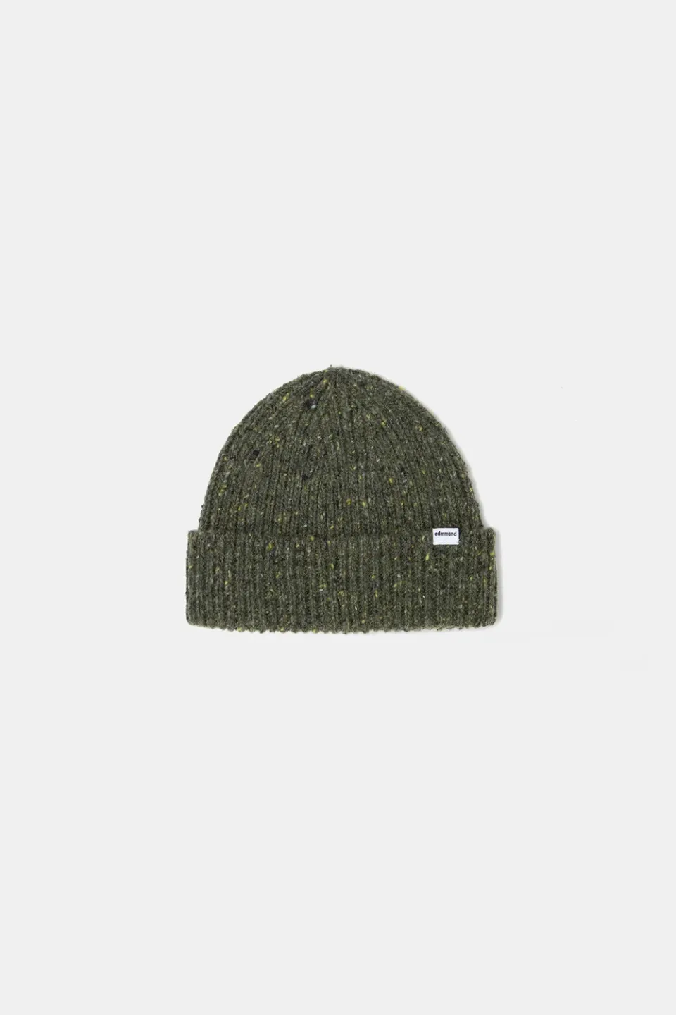 Edmmond Studios Paris Beanie bonnet kaki alpaga