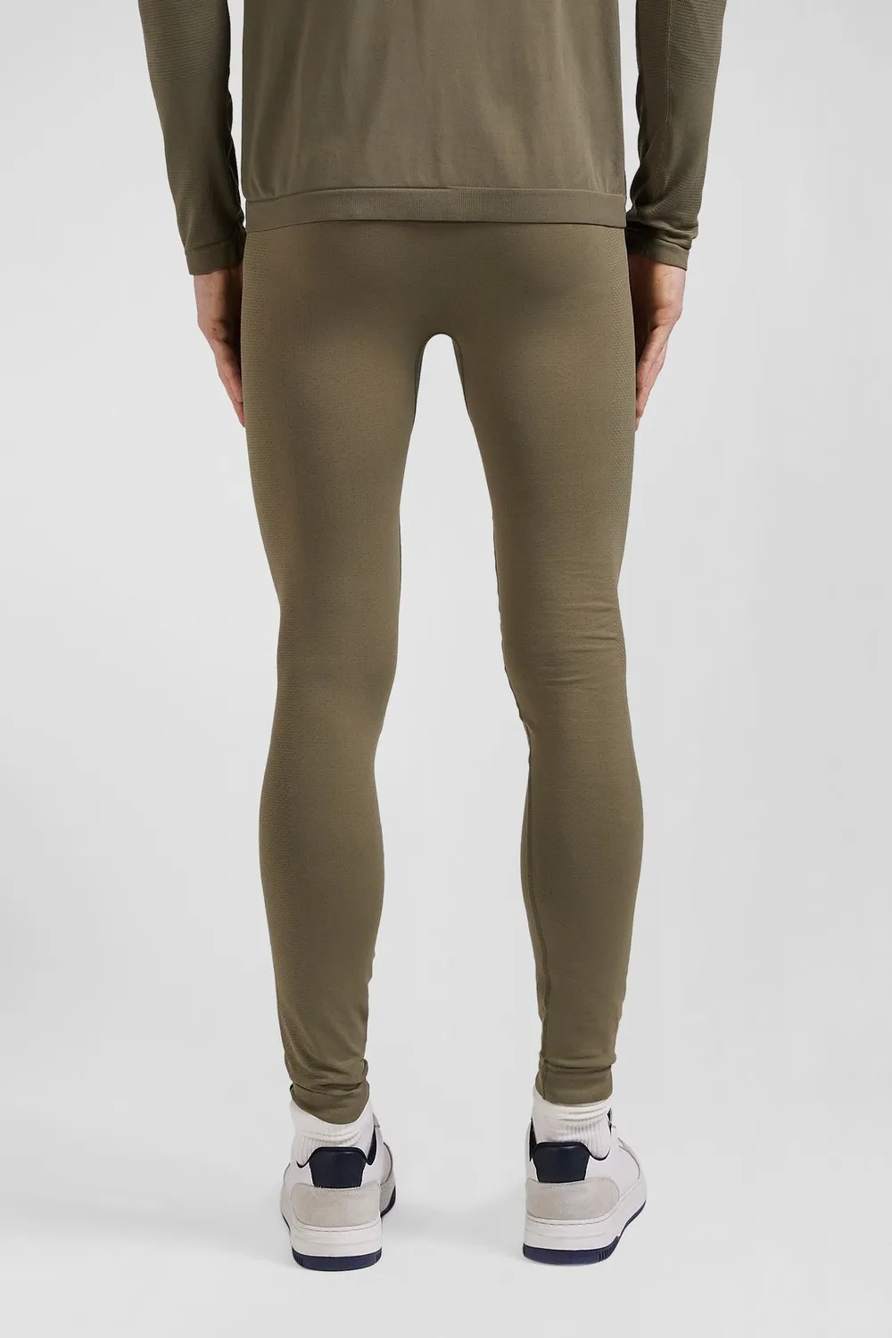 Eden Park jogging sport stretch slim homme kaki