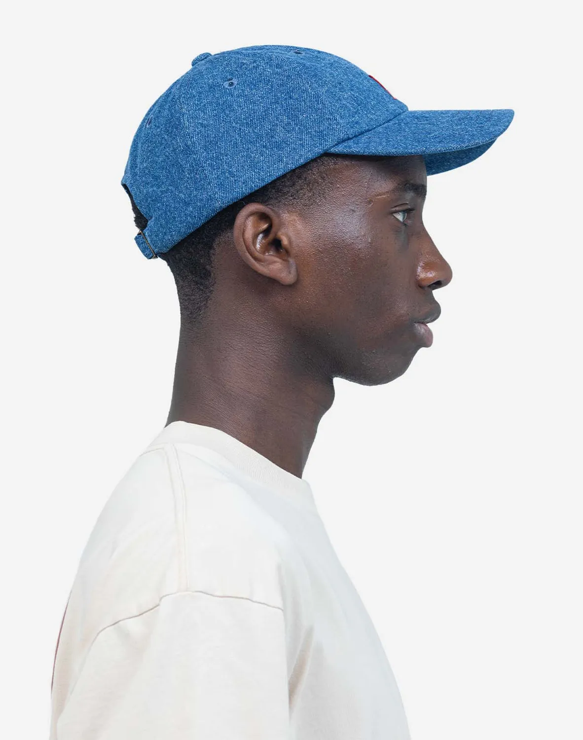 OLOW Oldy casquette six pans denim bleu royal