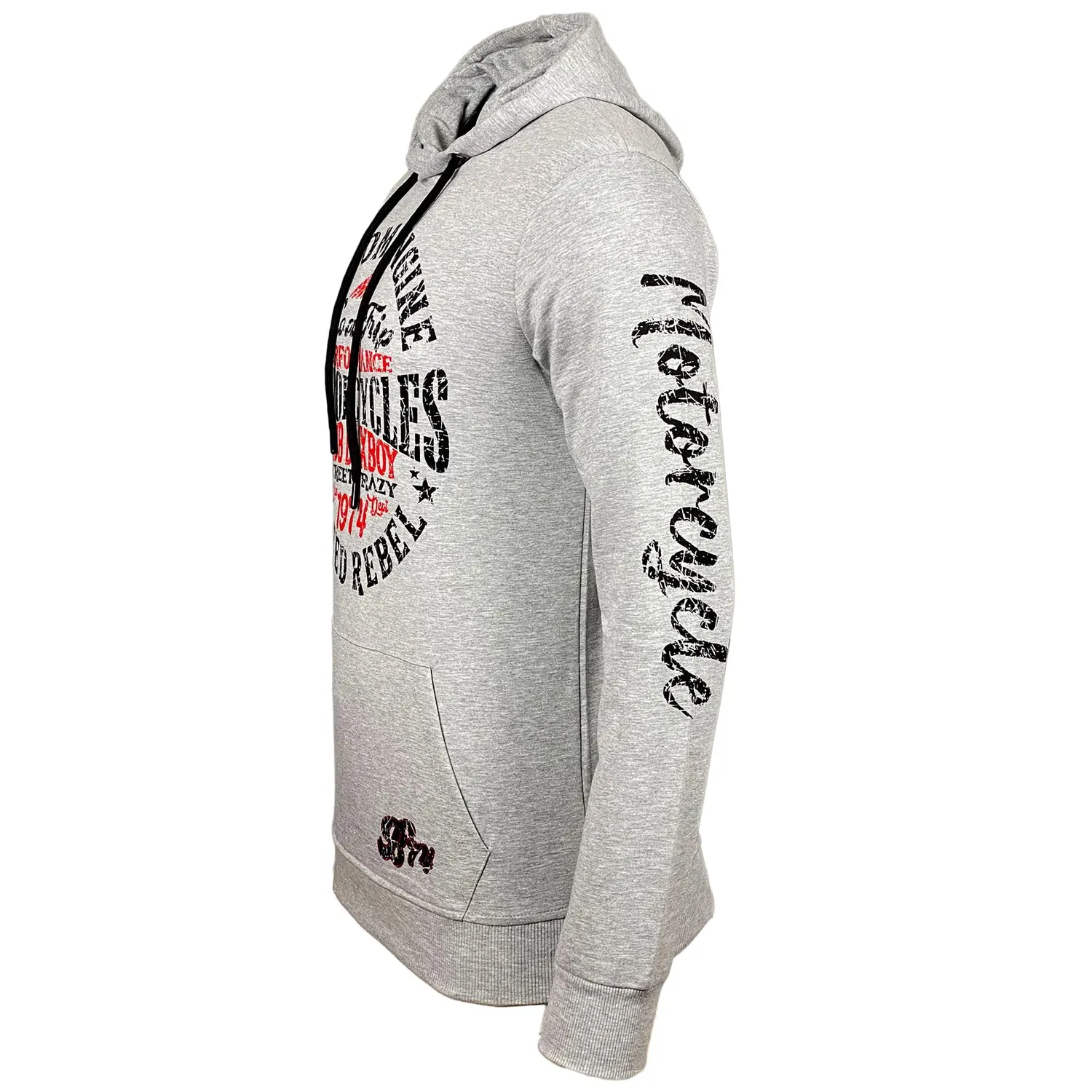 Subliminal Mode BX-601 sweat capuche homme gris taille L