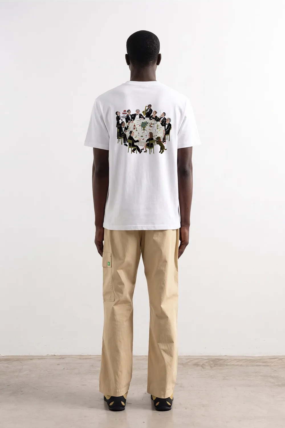 Edmmond Studios Jazz Sessions Plain Off White t-shirt imprimé