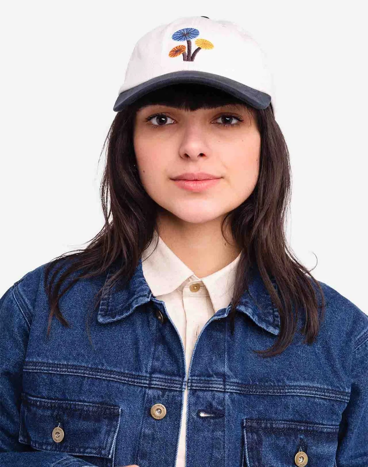 OLOW Psikea casquette six panels écru coton bio
