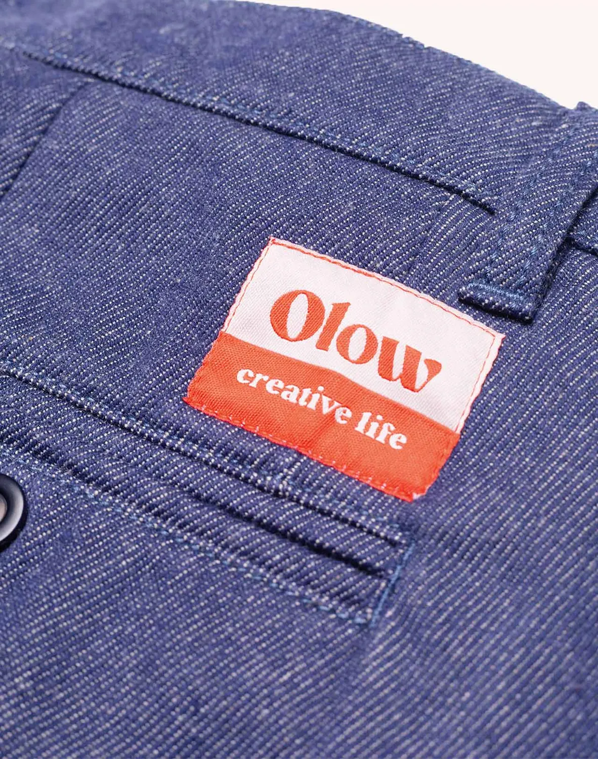 OLOW Sembo Pantalon homme denim bleu recyclé