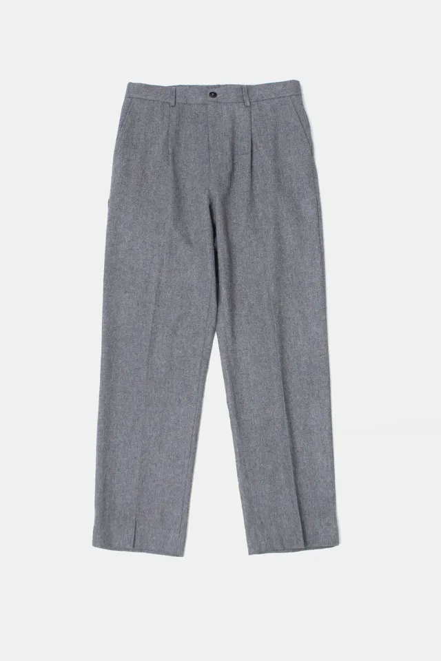 Edmmond Studios Jack Pant pantalon gris chiné laine