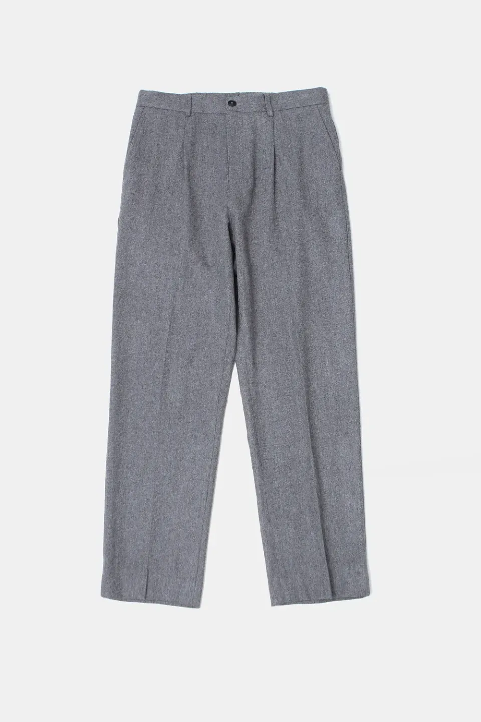 Edmmond Studios Jack Pant pantalon gris chiné laine