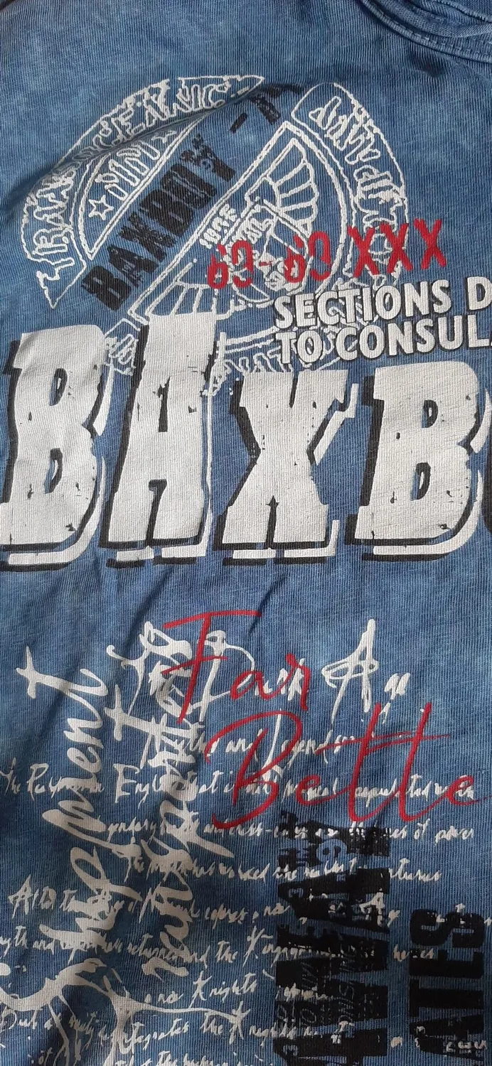 Subliminal Mode BX148 t-shirt col V boutonné gris clair