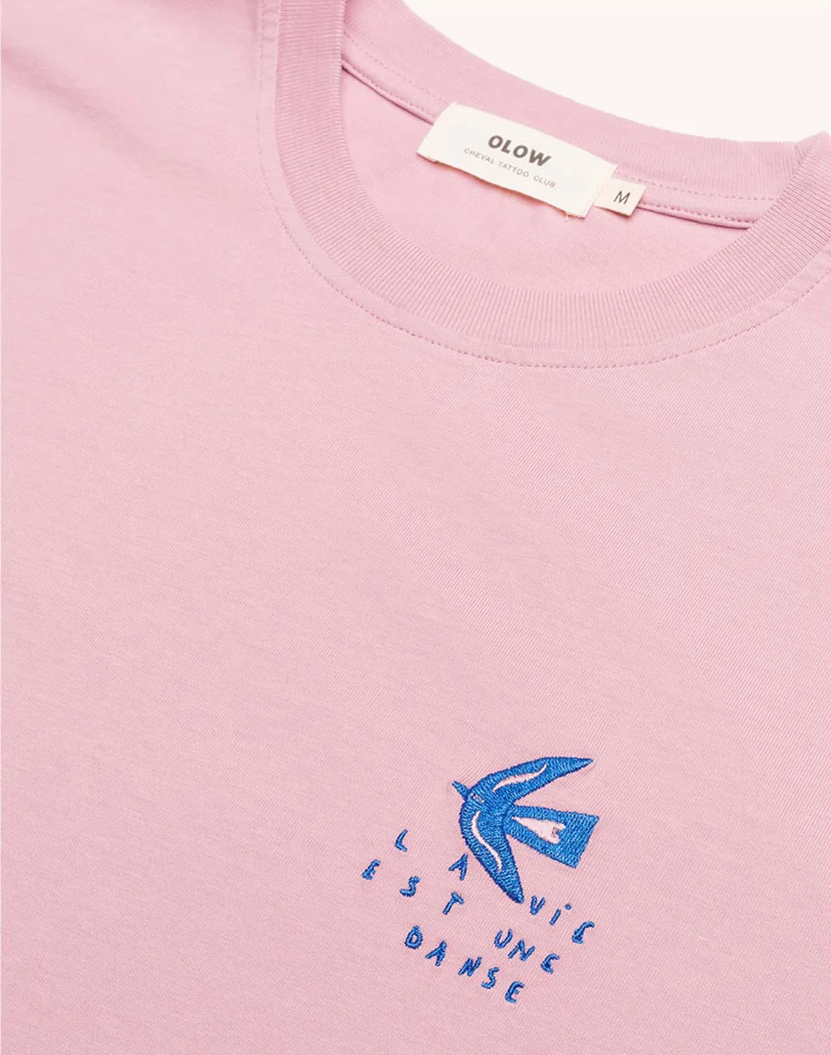 Olow Life Dance t-shirt rose lila coton bio