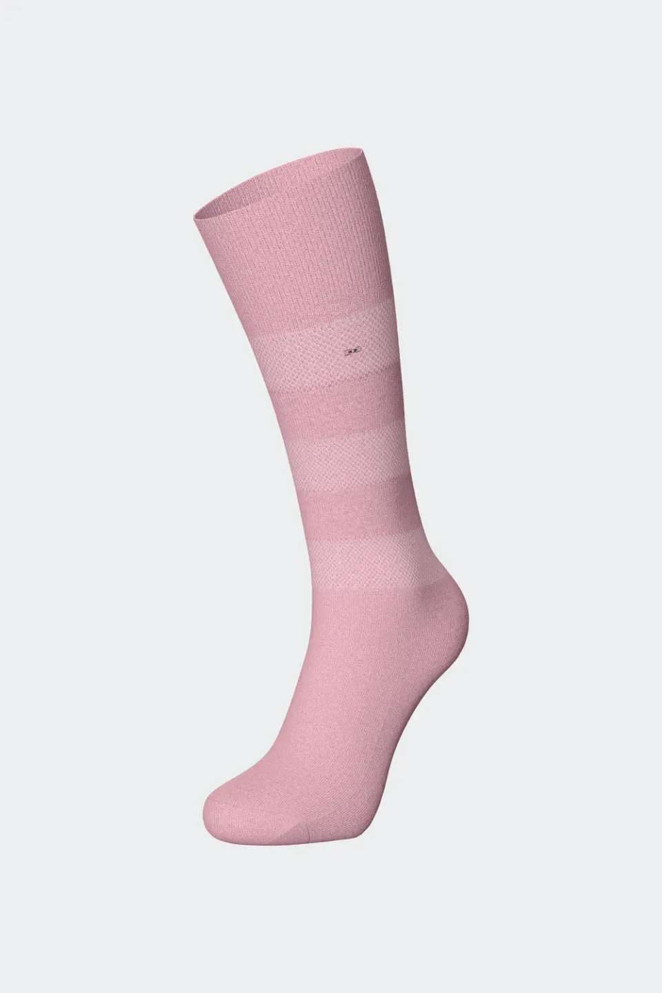 Eden Park paire chaussettes rayées rose coton 39/42 43/46