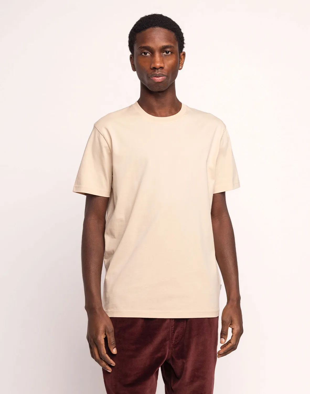 OLOW Basico t-shirt creme coton bio