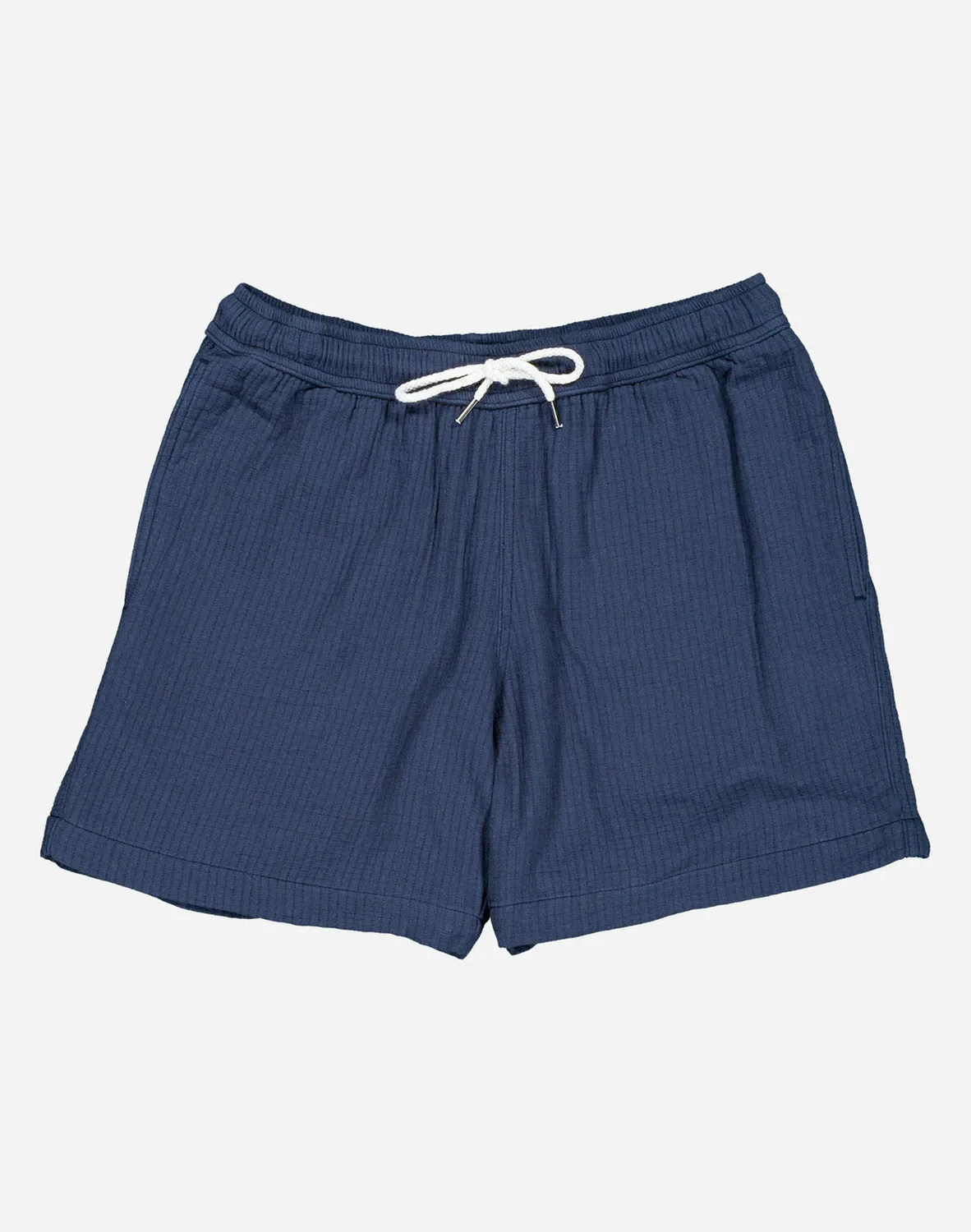 Olow Bodhi short coton bleu nuit coupe large