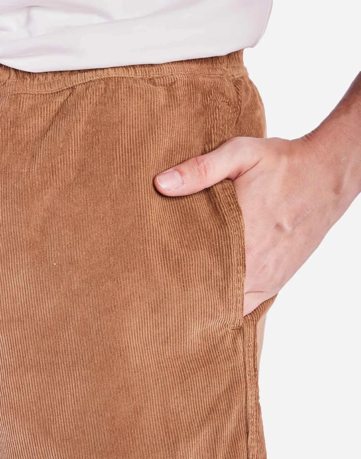 Olow Bodhi short taupe velours coton