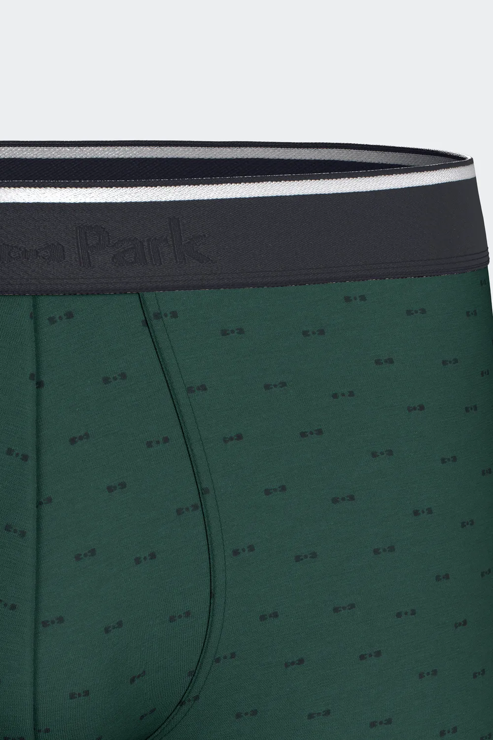 Eden Park H26SVEPK0004 boxers coton vert lot 2 stretch