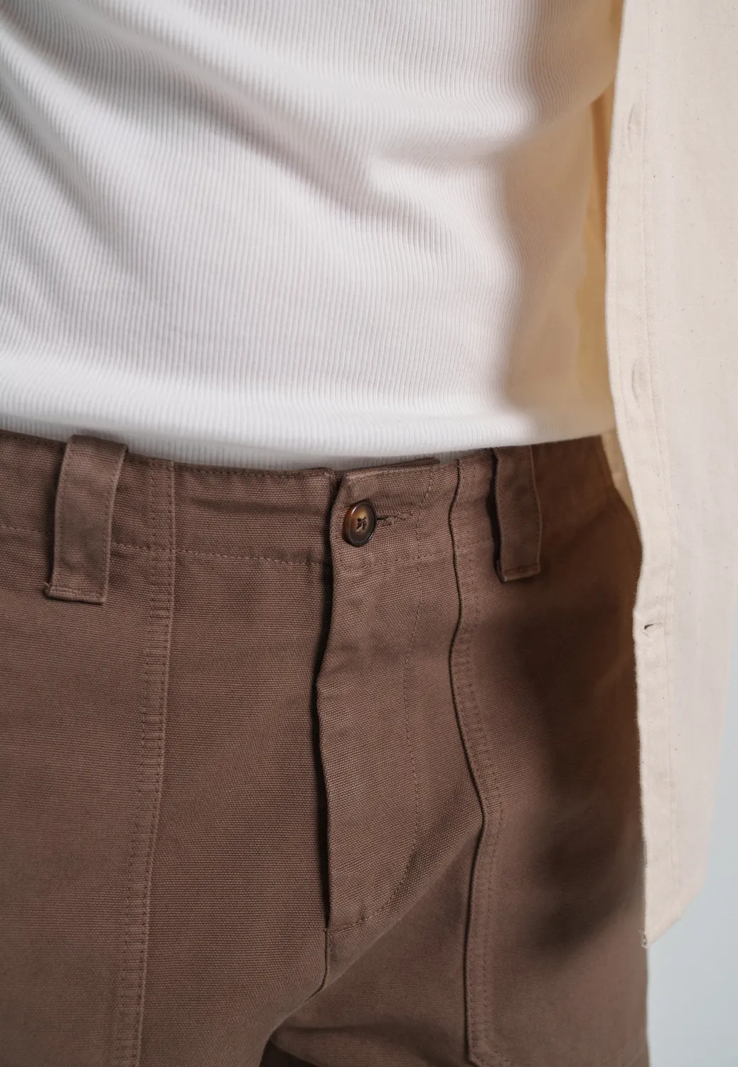 Loom le pantalon workwear pantalon canevas kaki
