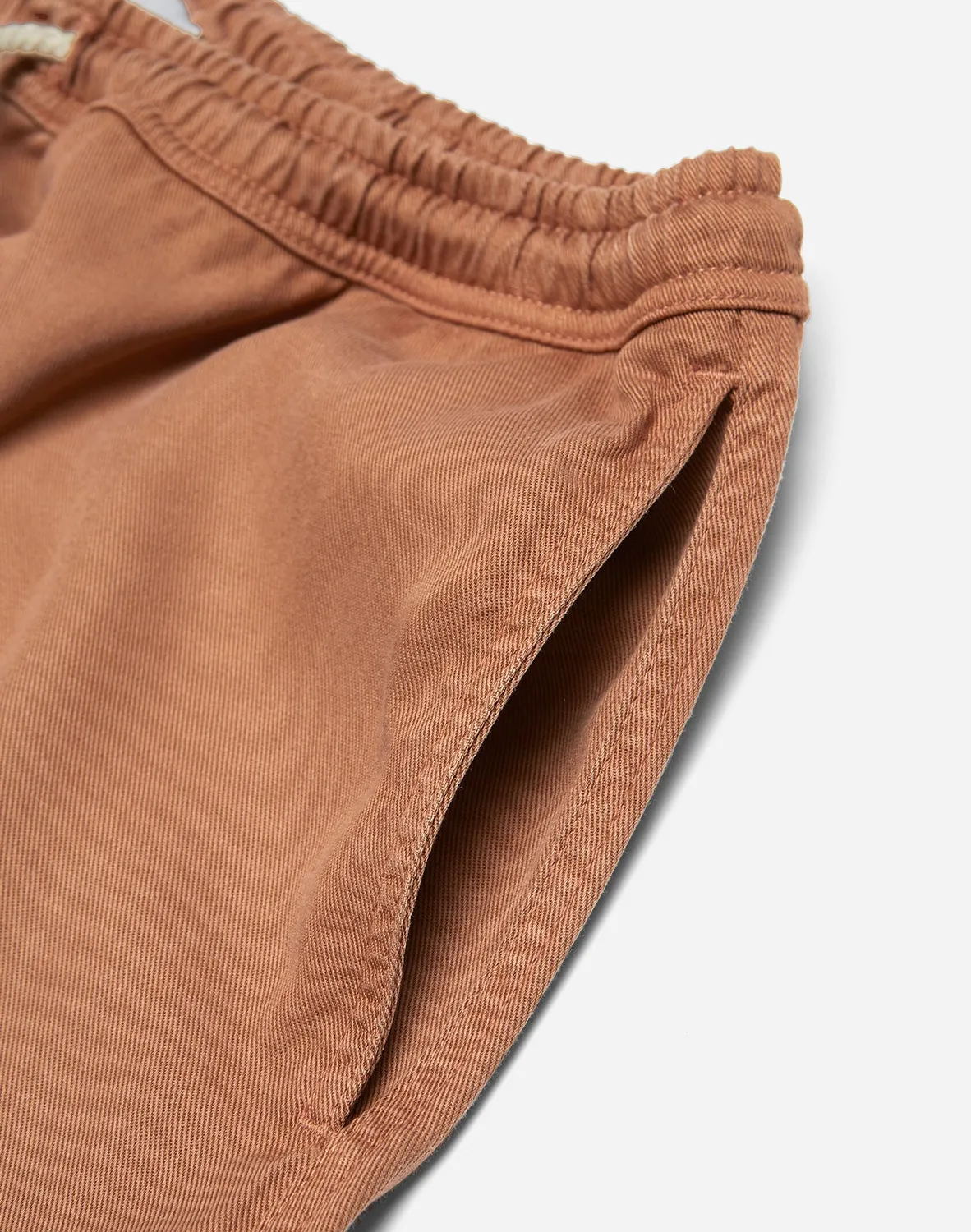 Olow Bodhi short terre de Sienne Tencel