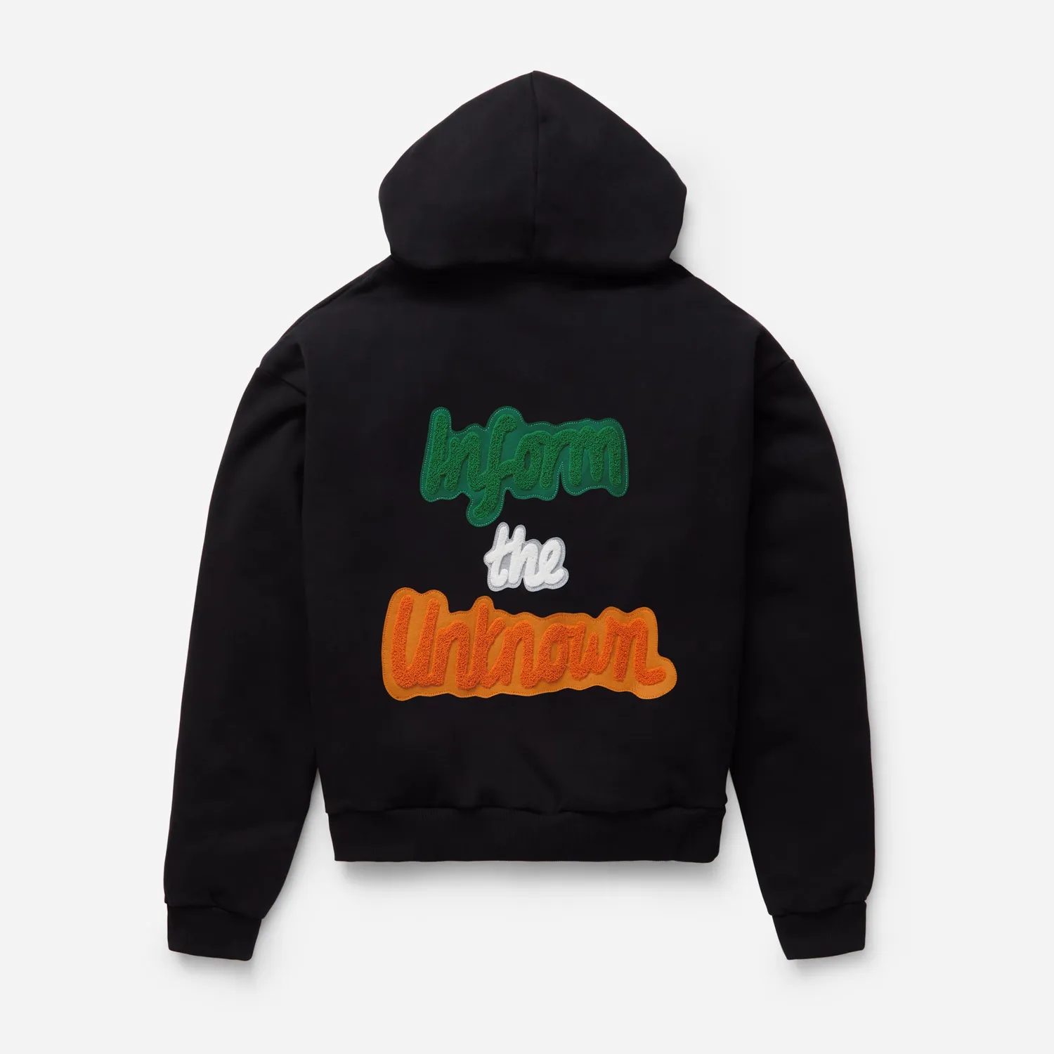Labrum Ivory Coast sweat zippé noir coton double zip
