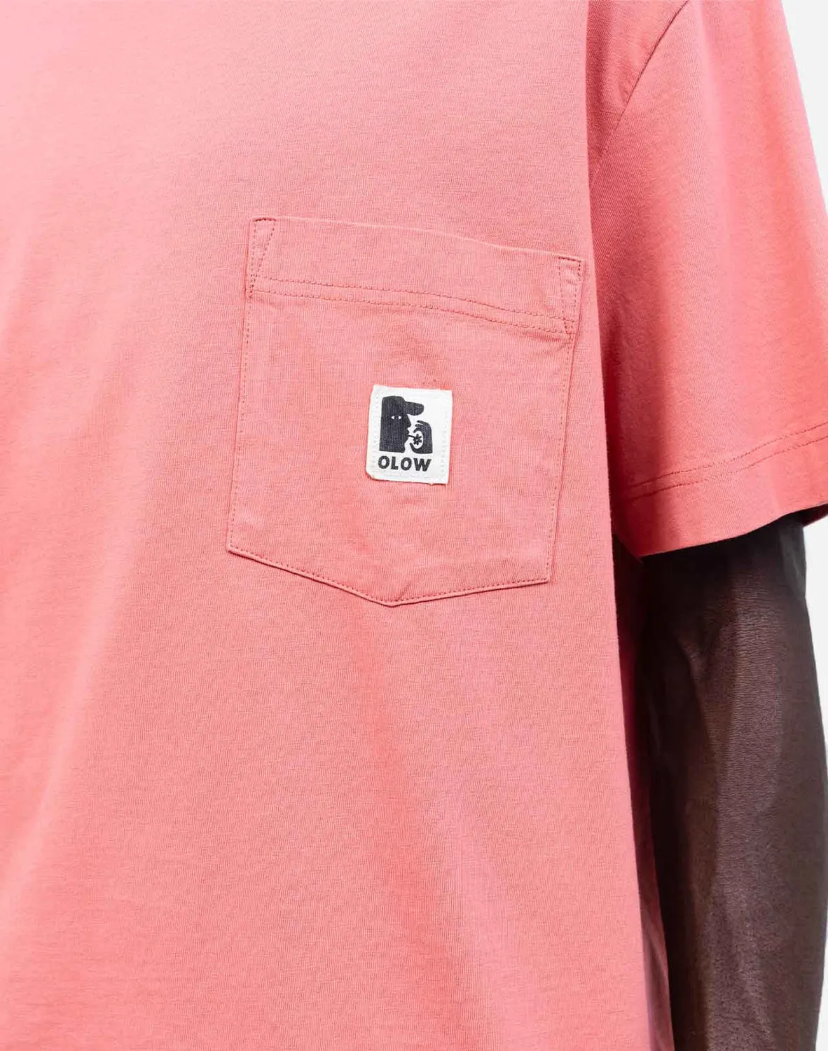 OLOW Japo t-shirt rose mineral coton bio