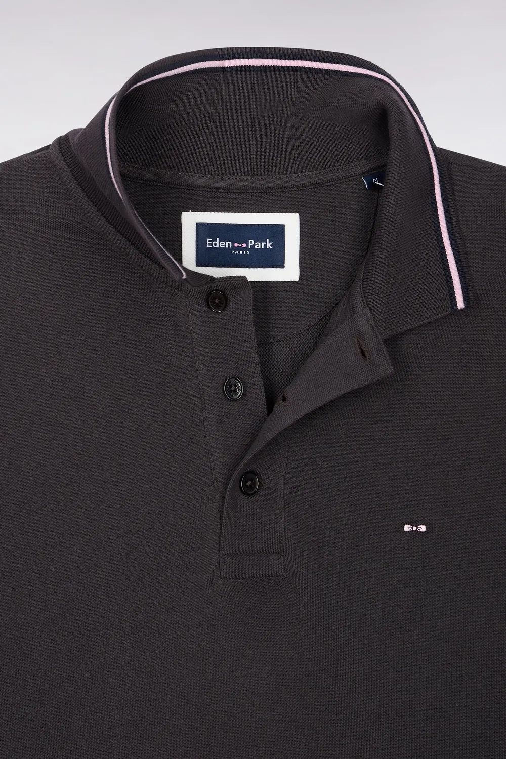 Eden Park Legend Rugby H26MAIPC0005 polo marron piqué