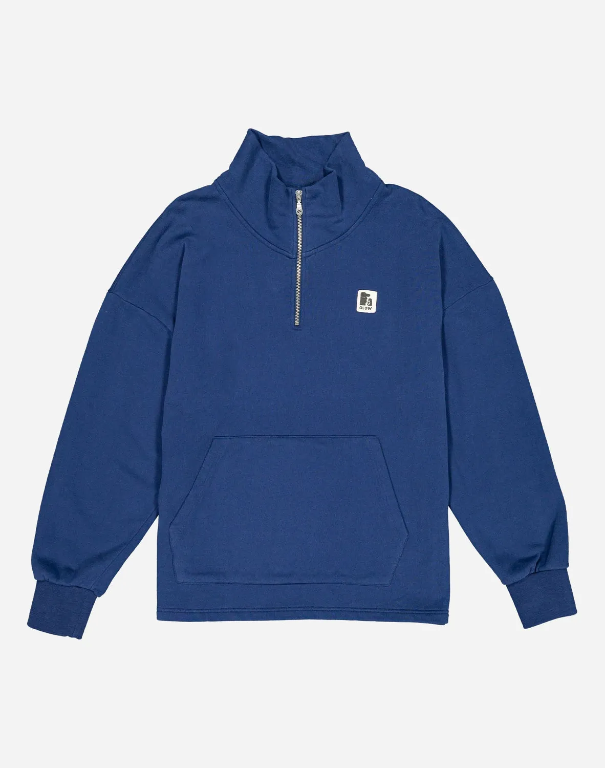 OLOW Bernex sweat homme bleu outremer coton bio