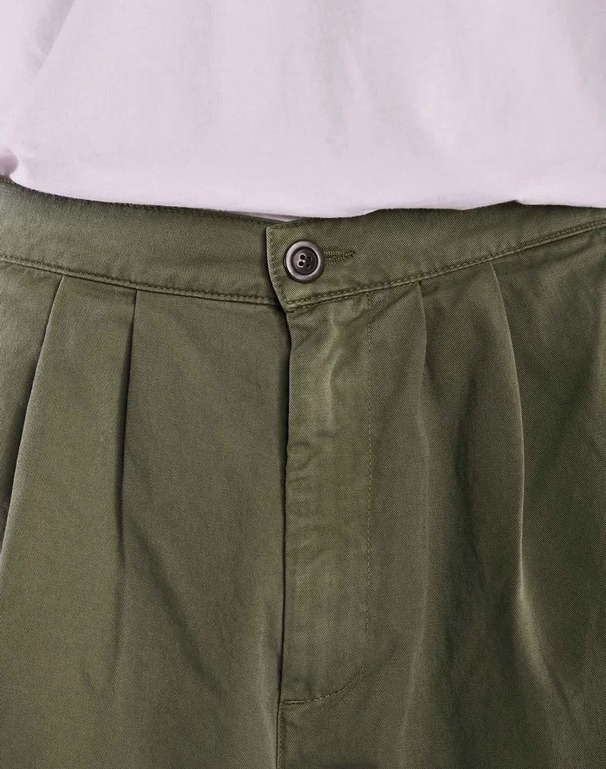 OLOW Handa short vert olive coton bio