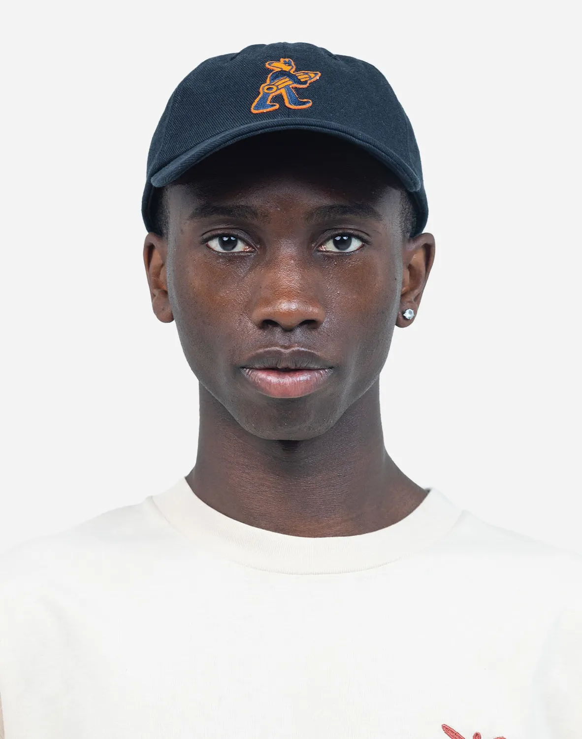 OLOW Six Panel Doggy casquette bleu nuit coton