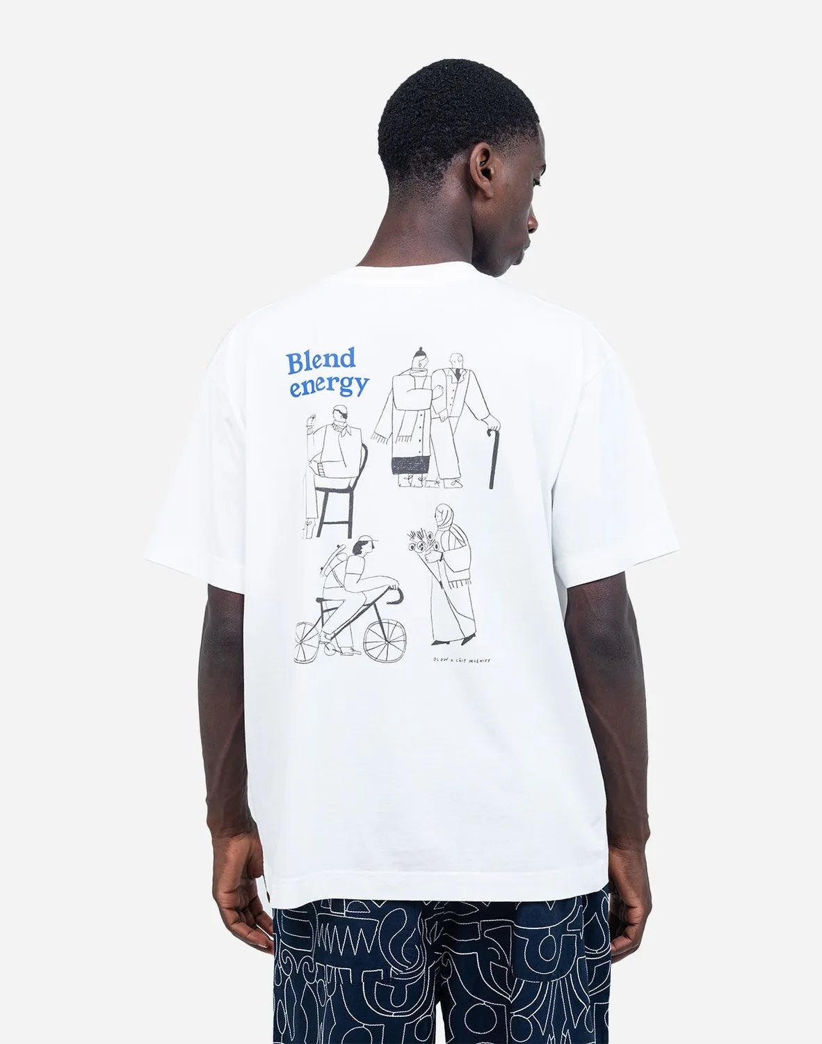 OLOW Citizen t-shirt écru coton bio ample