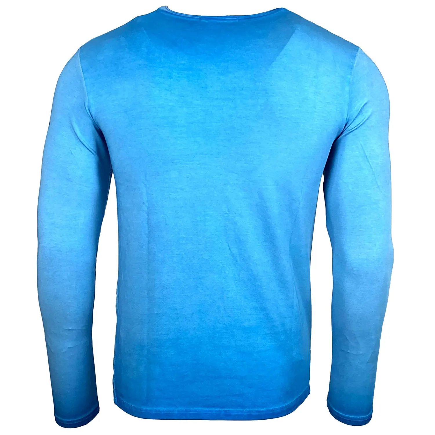 Subliminal Mode BX709 t-shirt manches longues bleu turquoise L