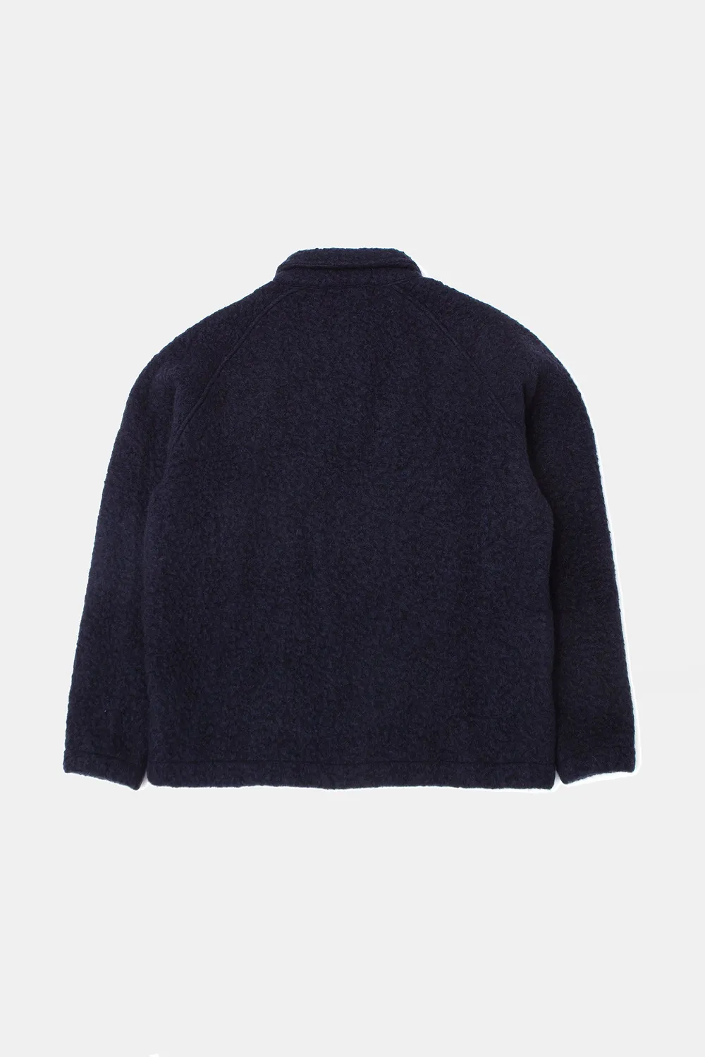 Edmmond Studios Unconventional Zip sweat marine polaire