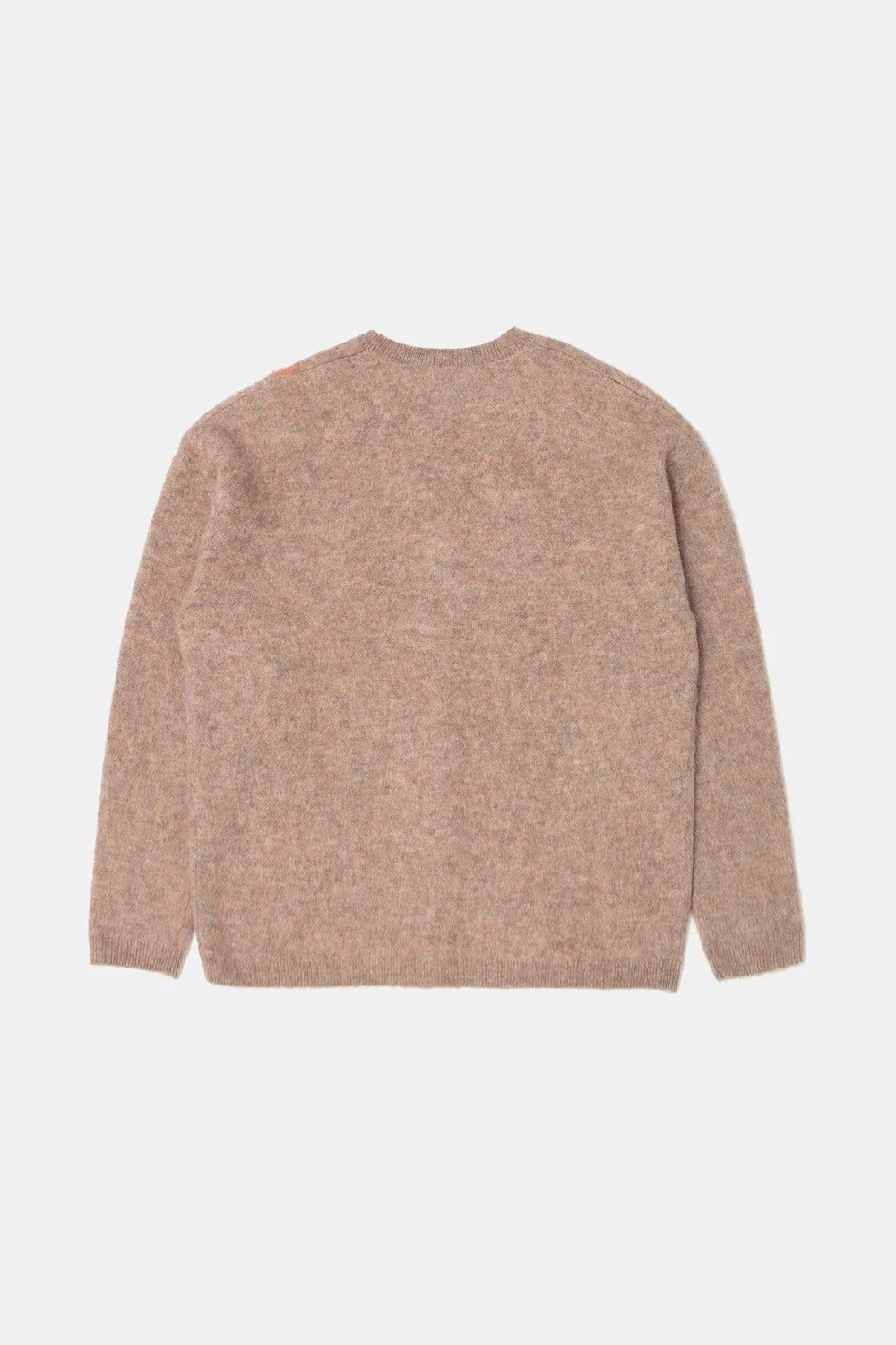 Edmmond Studios Rombé Cardigan Plain Brown cardigan marron