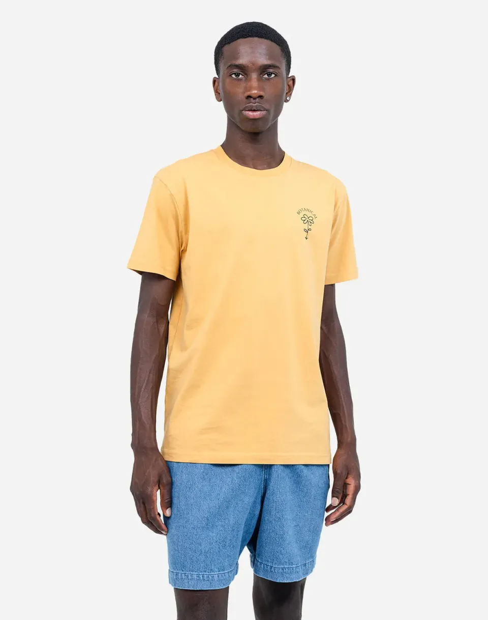 Olow Botanical t-shirt ocre coton bio