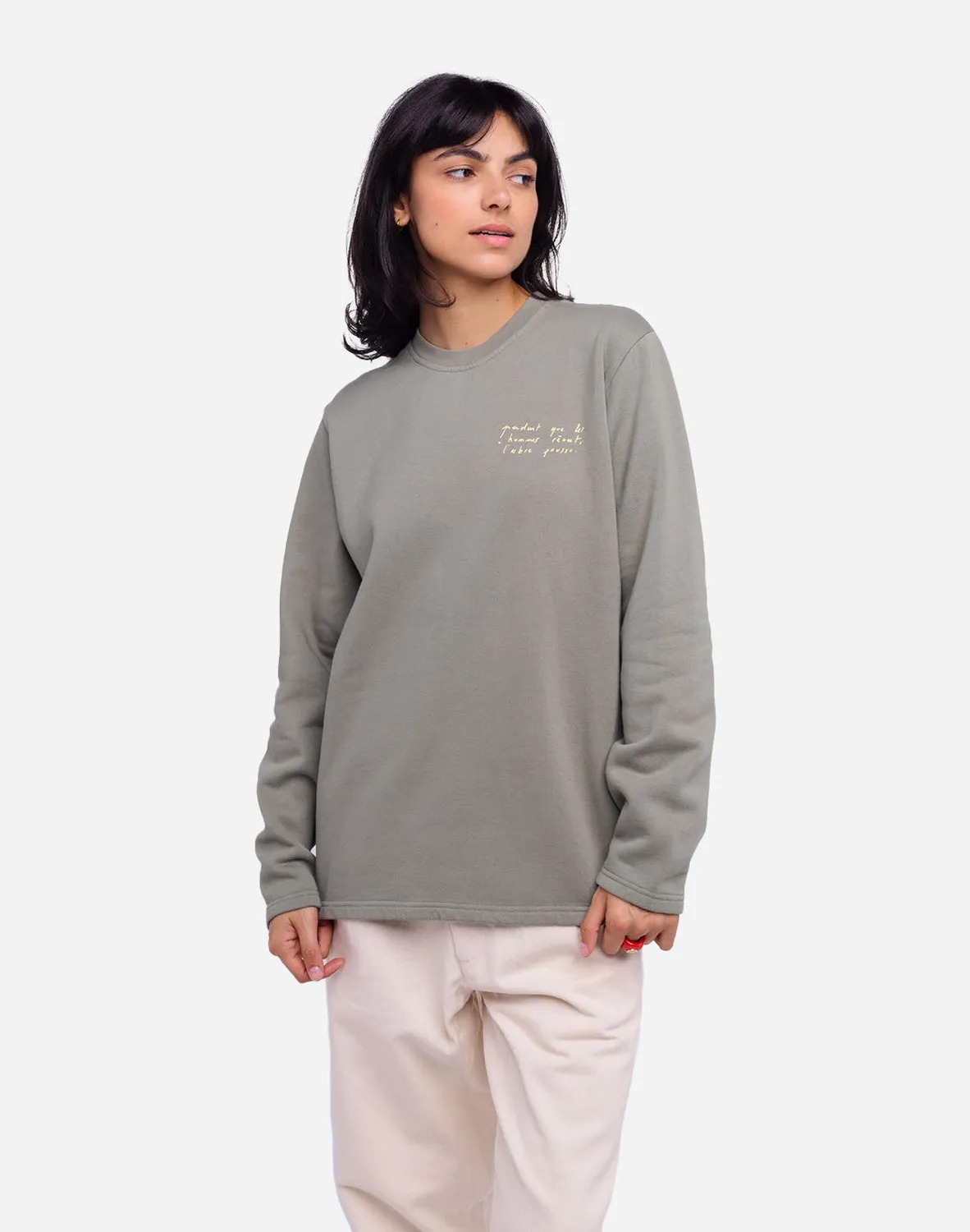 OLOW Clay Rêve sweat coton bio homme