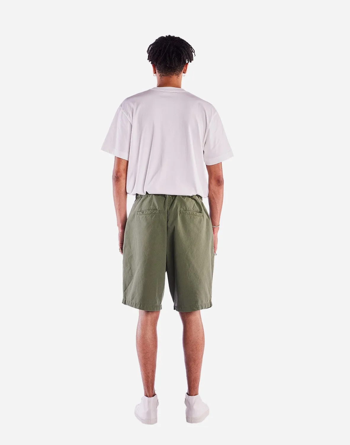 OLOW Handa short vert olive coton bio