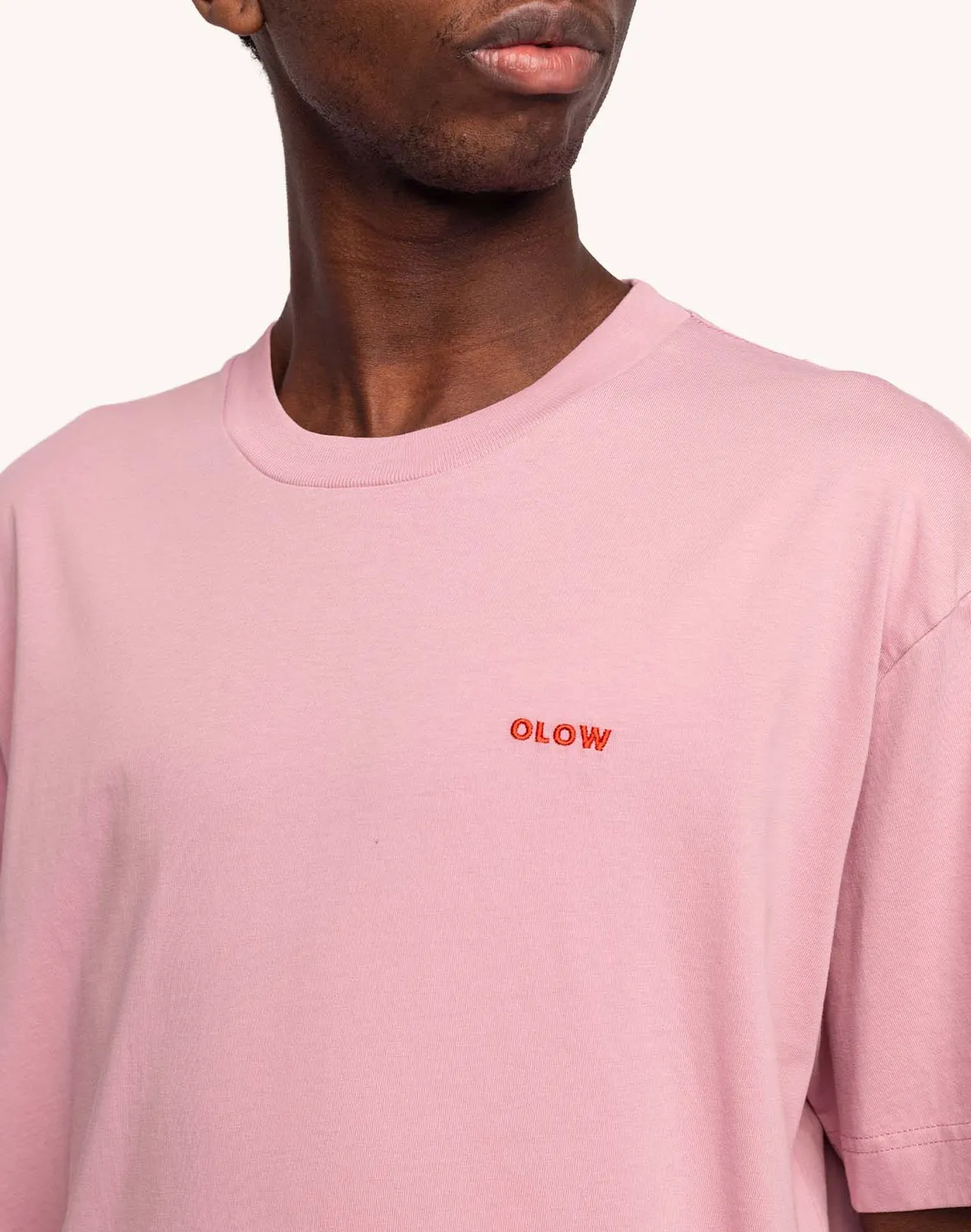 Olow Creative Studio t-shirt rose lila coton bio