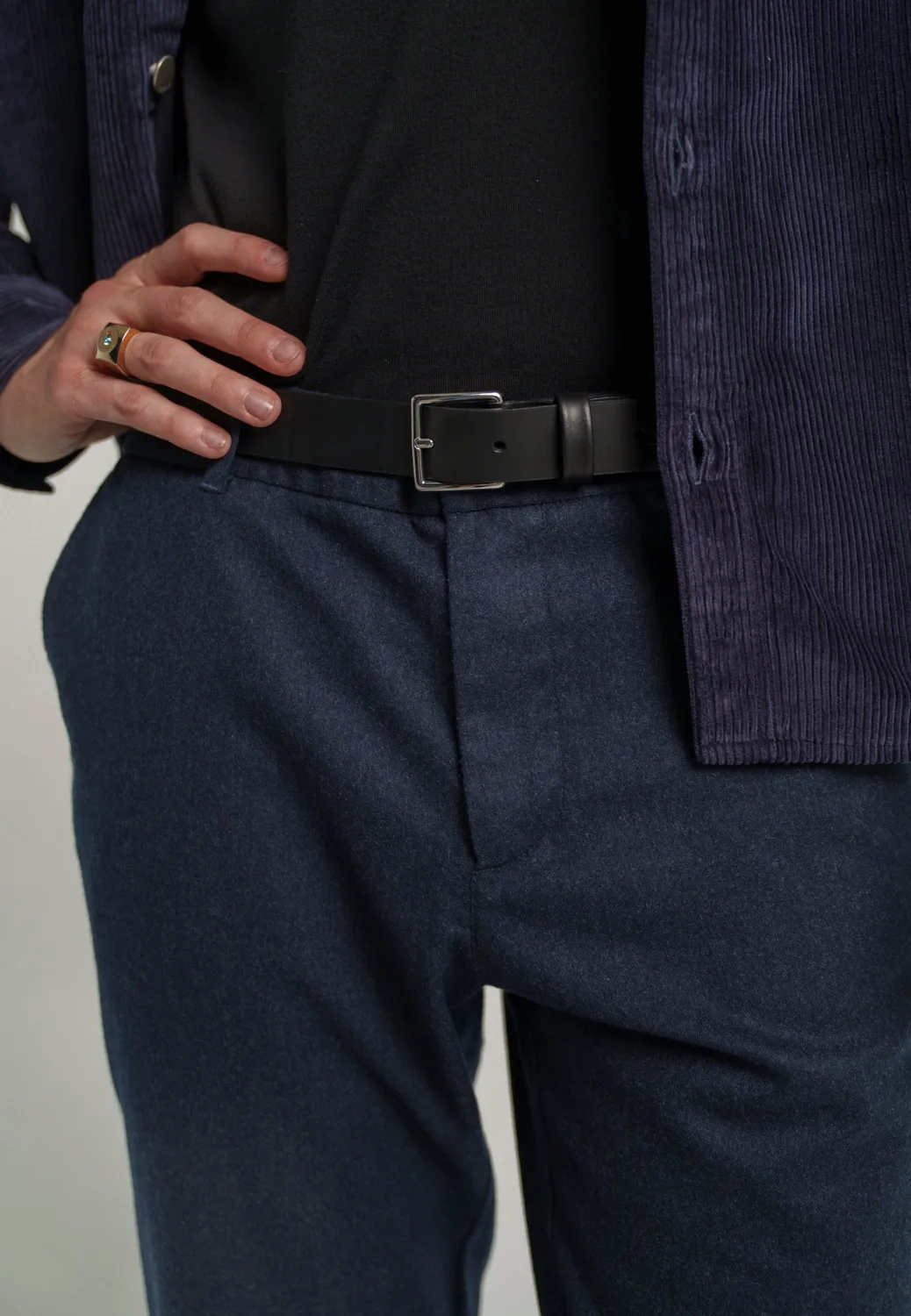 Loom Le pantalon en flanelle homme laine