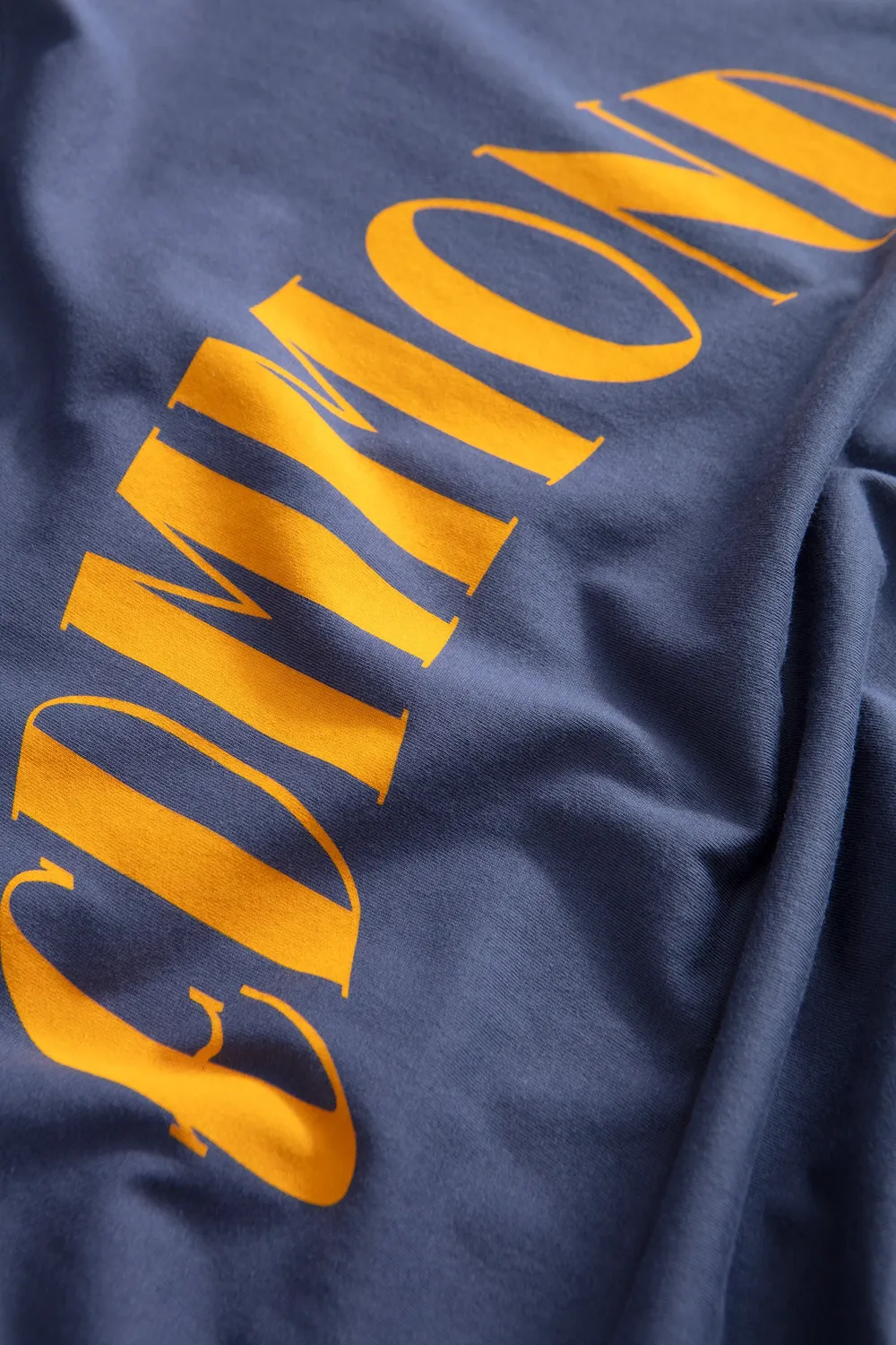 Edmmond Studios Core Logo t-shirt homme bleu marine coton