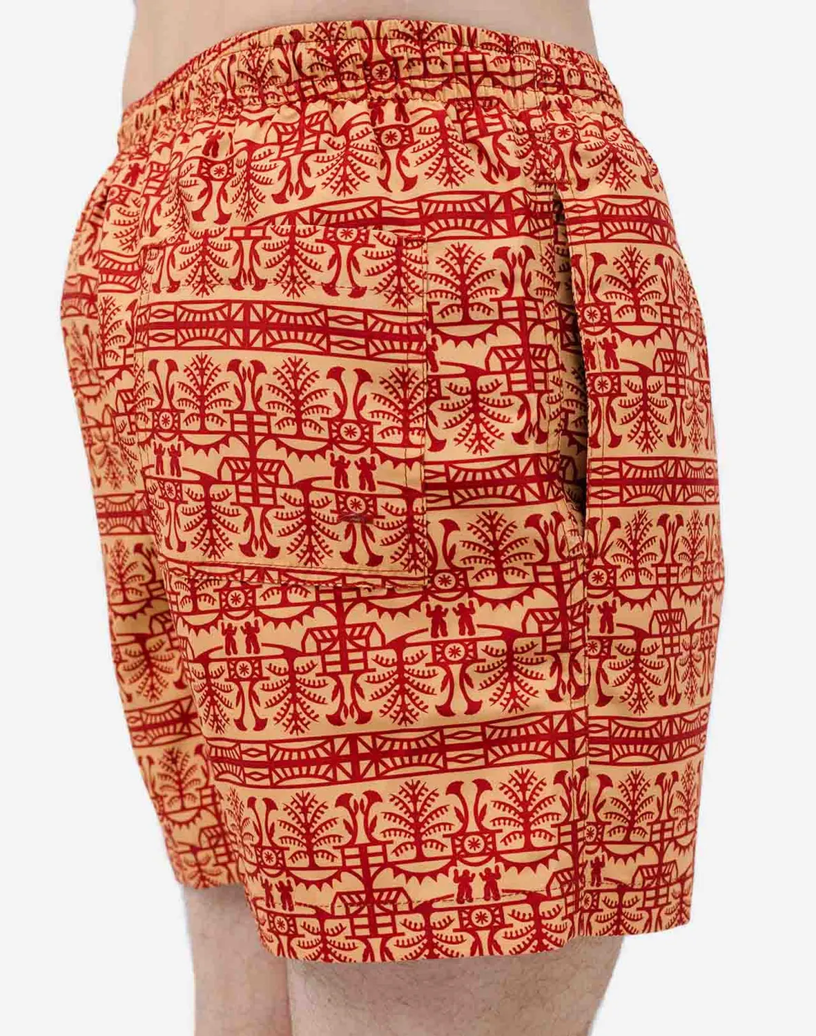OLOW Bumba short de bain ocre polyester recyclé