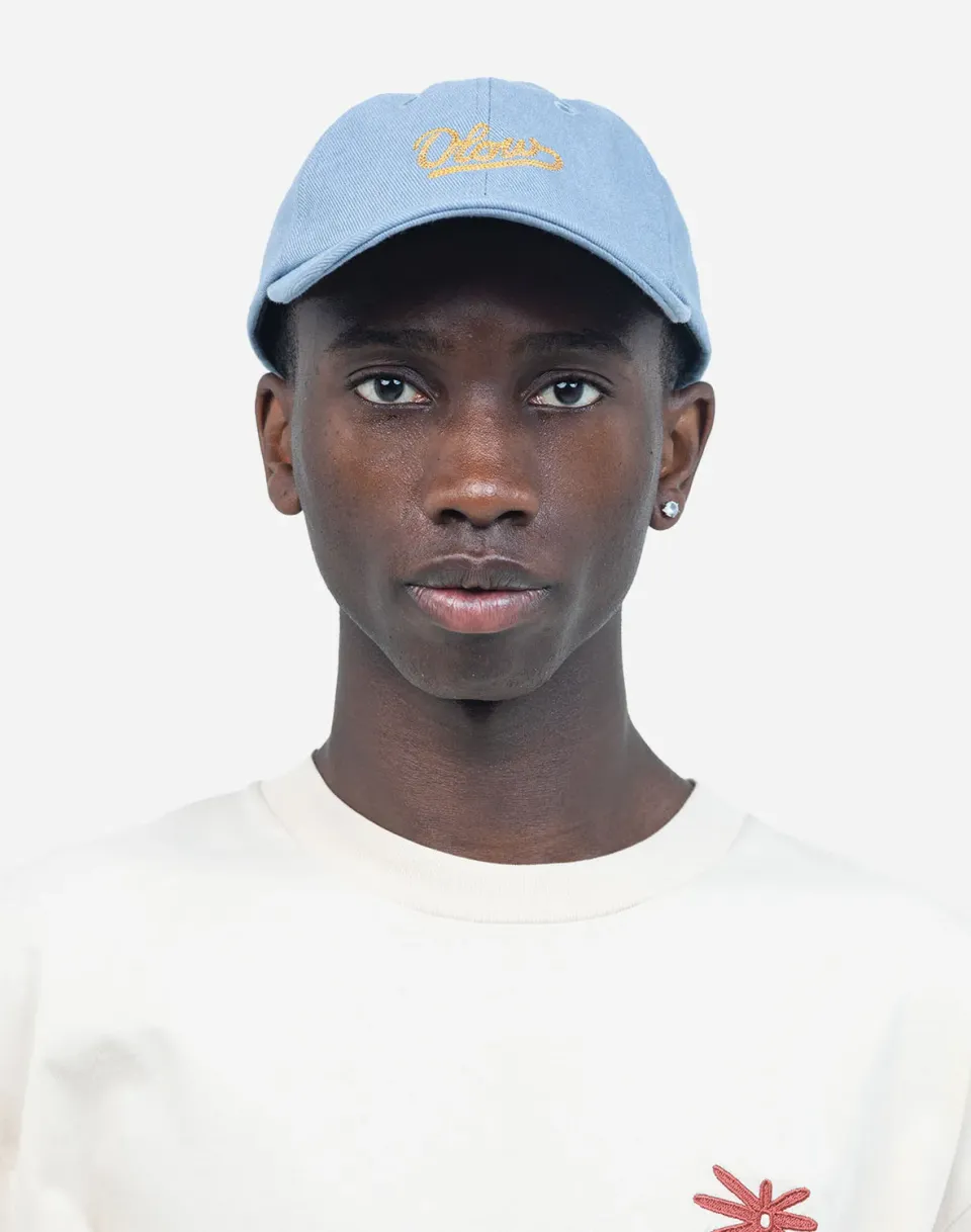 OLOW Signature casquette six pans bleu azur