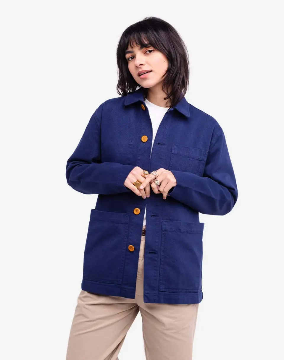 OLOW Chucalescu veste artisan outremer poches