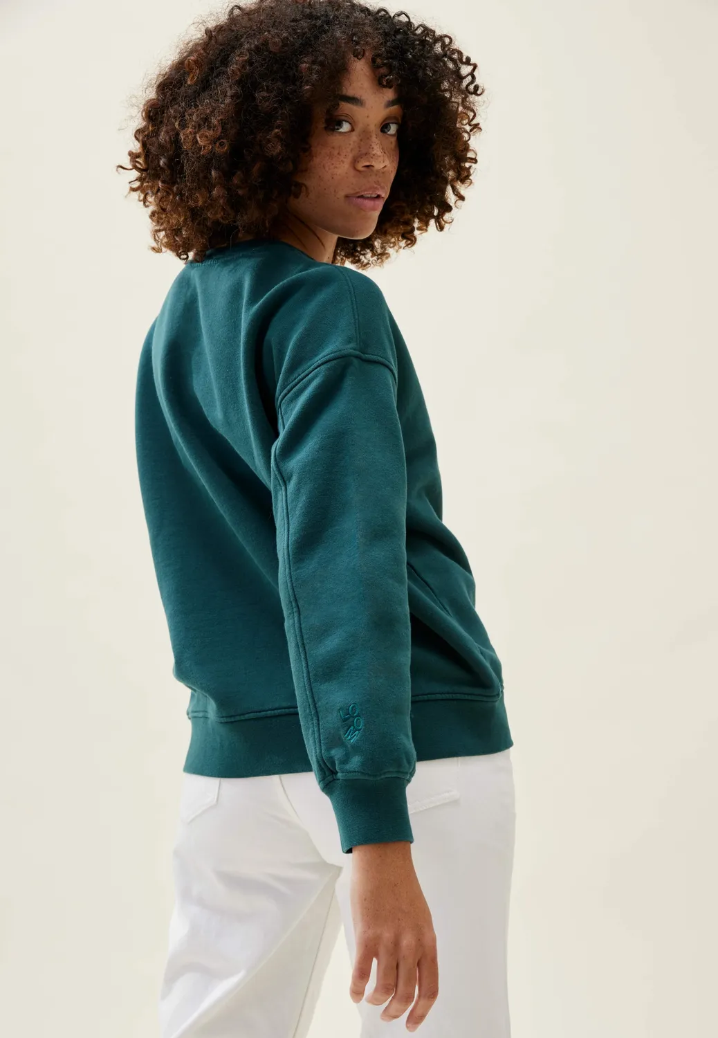 Loom sweat sweat-shirt coton bio noir