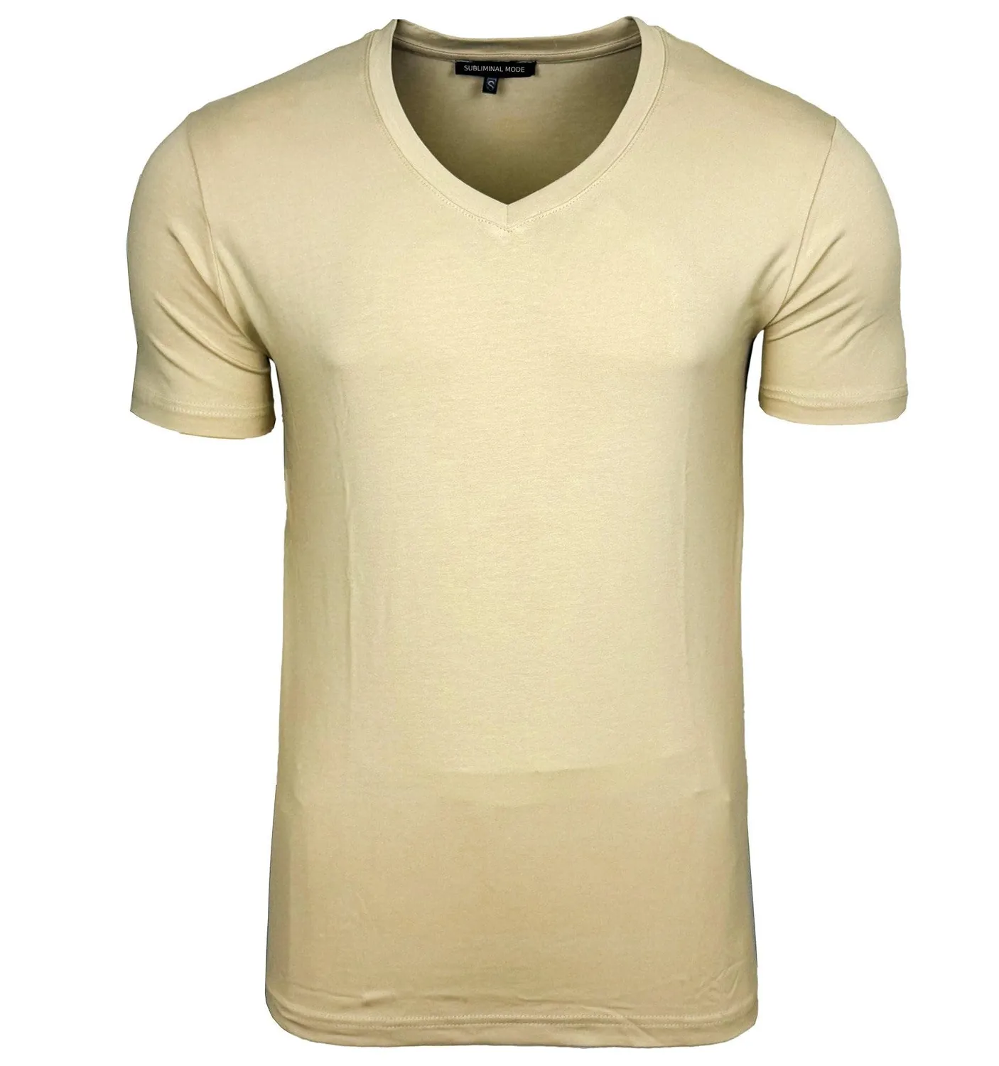 Subliminal Mode BX053 t-shirt col V noir